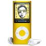 苹果 iPod nano 4代 MP4播放器 (16G 亮黄色)(苹果官方授权 正品行货！)
