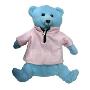 毛绒玩具热水袋HX0590-H蓝色和粉色1000cc