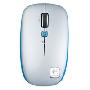 罗技 Logitech V550 Nano无线笔记本电脑激光鼠标(白色蓝边