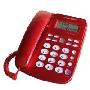 高科HCD737TSDL-373来电显示电话机（红色）