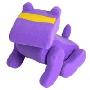 SUNNYWORLD 粘贴玩具－SUKY狗 紫