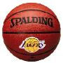 Spalding斯伯丁74-094NBA湖人队徽PU篮球