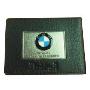 显赫汽车专用皮夹--镶嵌车标真皮驾驶证本套-宝马BMW 金属车标