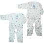 圆梦宝 婴儿单面印花合同绑带裤套装(两组装)3530(6-12个月)