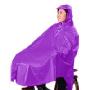 天堂多功能安全型自行车雨衣 紫色 N918