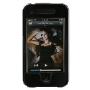 爱贝尔 iPEARL 铁面人 水晶盒(黑色 适用于全线iPhone 3G/S 表面为黑色金属壳保护 美丽时尚)(特价促销!)
