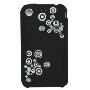 爱贝尔 iPEARL iphone3G激光图纹硅胶套（黑白）