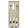 皇家玫瑰韩式骨瓷餐具3P套装(小)A03