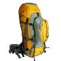 登高者专业登山包65L E500(黄色)(新款子母包配防雨罩)