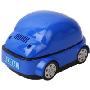 迷你电池环保汽车型烟缸蓝色