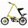 虎豹英伦风格A型折叠自行车-16寸经典黄色套装-(赠送背包.随车工具及打气筒)
