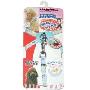 多格漫蓝色蝴蝶8字型绑带+牵引绳套装(5kg以下)
