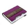 CROSS高仕紫色小型皮质笔记本