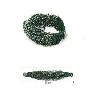Bifing比菲-合金韩版手链-细腻珠珠绿色编织线铜币