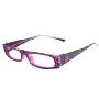 YoYolife外贸女士镶钻时尚眼镜框（018-紫色）