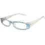 YoYolife外贸女士镶钻时尚眼镜框（018-蓝色）