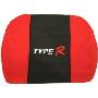 泰普尔TYPE-R 车用绒布护腰垫（内充为软质PU，弹性好不易变形，有良好的支撑力，防止行车途中突然刹车，减少对腰部的冲击 红黑红）