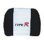 泰普尔TYPE-R 车用绒布护腰垫（内充为软质PU，弹性好不易变形，有良好的支撑力，防止行车途中突然刹车，减少对腰部的冲击 黑白黑）