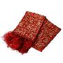 真丝织锦--云锦红色热情浪漫围巾