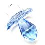 韩国魔法水晶-施华洛世奇水晶吊坠-奶嘴-淡蓝色(赠送925银项链一条)