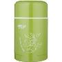 哈尔斯卡通焖烧壶 750ml 绿色HHTH-750AD