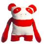 BOPU手工创意玩偶-PANDA系列 大号红熊猫/47cm(创意市集热销/纯手工/超有个性)