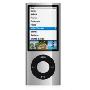 苹果 iPod Nano 8GB 银色 MC027CH/A (可存储2000首歌曲 内置录音、FM收音机、摄像等功能 09新款)