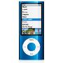 苹果 iPod Nano 8GB 蓝色 MC037CH/A (可存储2000首歌曲 内置录音、FM收音机、摄像等功能 09新款)