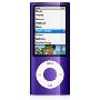 苹果 iPod Nano 16GB 紫色 MC064CH/A (可存储4000首歌曲 内置录音、FM收音机、摄像等功能 09新款)