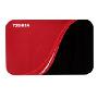 东芝 TOSHIBA V4系列 2.5寸原装移动硬盘 320GB HDDR320E04X (传输速度最高480Mb/sec  缓存8MB 火焰红)
