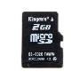 Kingston金士顿手机存储卡TF/microSD 2G（三片装）