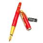 PICASSO毕加索国庆60周年纪念中国红镀金钢笔-666