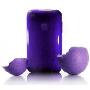 iskin 3G iPhone TPU环保材料保护套 内雕电波花纹 薰衣紫  (新品上市)