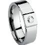 TUNGSTEN汤斯敦钨金男戒J417-9.5#(19.4mm)