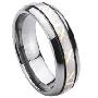 TUNGSTEN汤斯敦钨金男戒J348-9#(18.9mm)