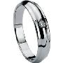TUNGSTEN汤斯敦钨金女戒J419-5#(15.7mm)