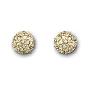 Swarovski施华洛世奇水晶穿孔耳环-金色魅影992882(专柜正品)