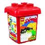 LEGO 乐高-创意颗粒拼砌桶(红色)L4540315