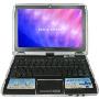 工人舍(KOHJINSHA) SX3KX06GMC(黑) 8.9英寸笔记本电脑(Z520 1G 60G DVD刻 摄像头 内置GPS 可触摸旋转屏幕 XP)(送吸震式PC包)