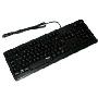 雷柏(RAPOO)N2100 USB标准静音防水键盘(黑色)(持久耐用防溅洒/12个漏水水孔/仿真皮质感软胶超大空格按键设计)