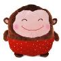 METOO靠垫暖手咪猴抱枕(METOO出品、让小手不再冰凉、靠枕、抱枕、多功能靠垫)