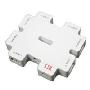 SSK 飚王 积木 SHU011 USB HUB (七孔 带电源高USB2.0 集线器)(白色)