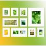 雅视10相框照片墙配套画片 10A-6253自然之绿（彩色）