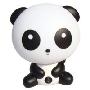 喜家家功夫熊猫电子钟语音报时台灯/会说话的小熊猫夜灯