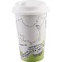 BellaHouse CITY CAFE CUP 中国-长城 STC-005 陶瓷杯（可微波加热）(台湾品牌-双层陶瓷壁，可以增加保温隔热效果)