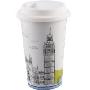 BellaHouse CITY CAFE CUP 英国大本钟 STC-011陶瓷杯（可微波加热）(台湾品牌-双层陶瓷壁，可以增加保温隔热效果)