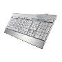 雷柏（Rapoo）N2200 超薄触摸式感应键盘 白色