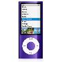 苹果 iPod Nano 5代 16GB 紫色 MC064CH/A (可存储4000首歌曲 内置录音、FM收音机、摄像等功能 09新款)