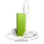 苹果 iPod Shuffle 2GB 绿色 MC381CH/A (可存储500首歌曲 可线控 声控、体积最小的iPod 09新款)