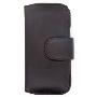诺威NOVON精品商务手机笔记本式皮套(酷黑,诺基亚N97 MINI)